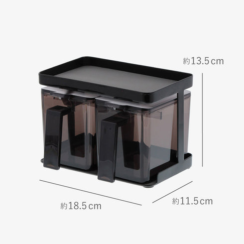 調味料ストッカー&ラック タワー 2個セット.|s12